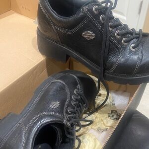 Harley-Davidson Women’s Black Leather Boots